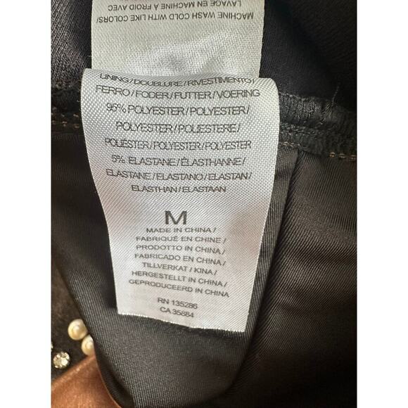 Lysee - Brown Leather Leggings - Picture 4 of 7